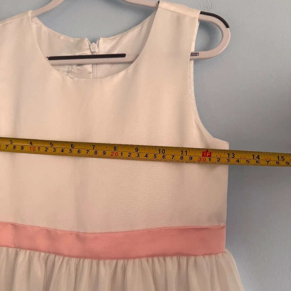 American Princess Girl‎ 2-pcs Embroidered Dress & Cardigan Holiday Size 8